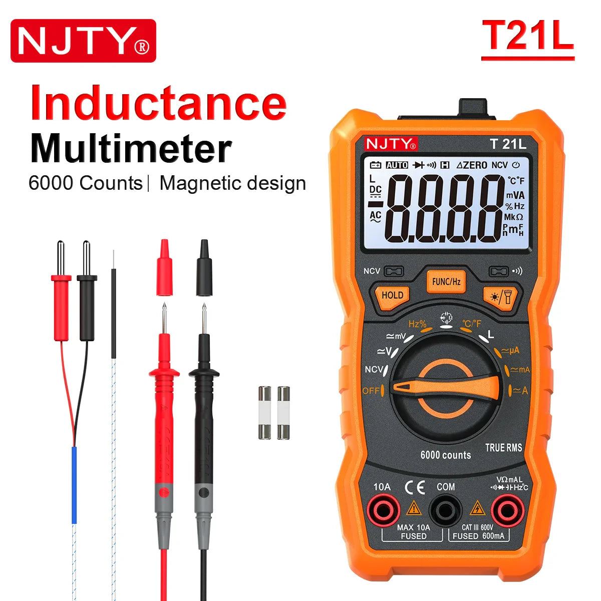 Multimeter met automatische bereikselectie