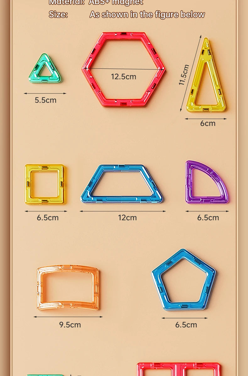 Hema magneet set met figuren – Leren en spelen