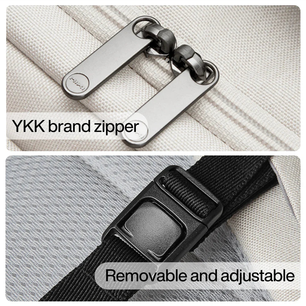 Rugzak handbagage met minimalistisch design