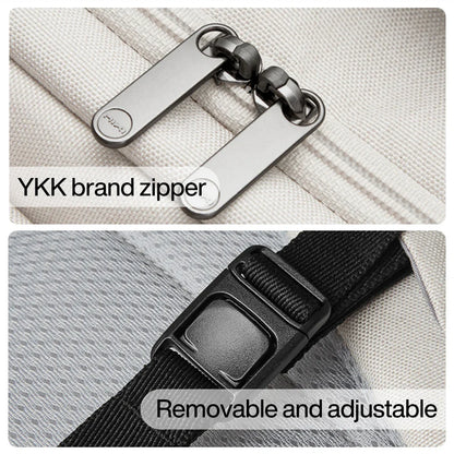 Rugzak handbagage met minimalistisch design