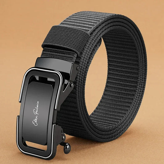 Riem heren met gladde gesp en luxe feeling
