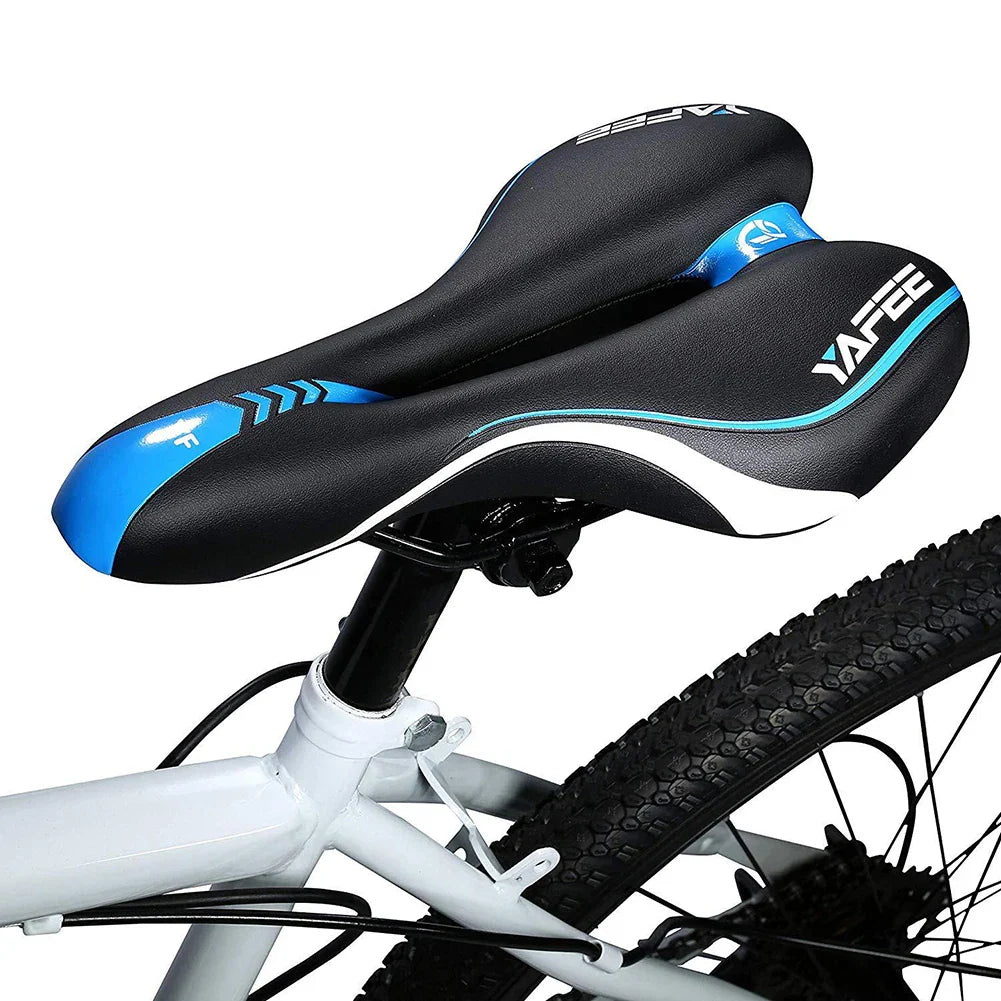 Fietszadel met ademend oppervlak