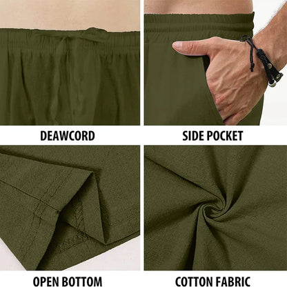Linnen broek heren met casual uitstraling – Voor een relaxte dag