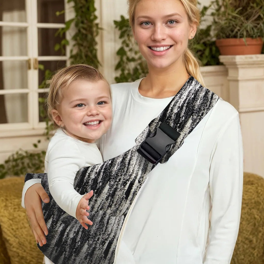 Luxe baby carrier Artipoppe met fashion statement