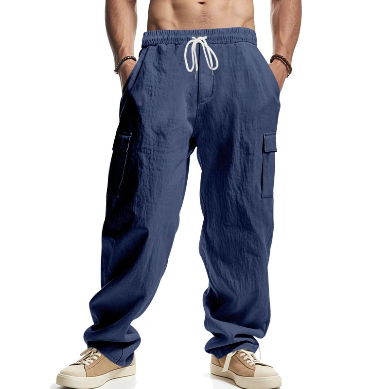 Natuurlijke linnenmix broek heren – Duurzaam en ademend
