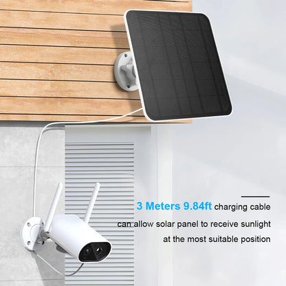 Mobiel zonnepaneel camper met USB-uitgang – Voor telefoons en gadgets