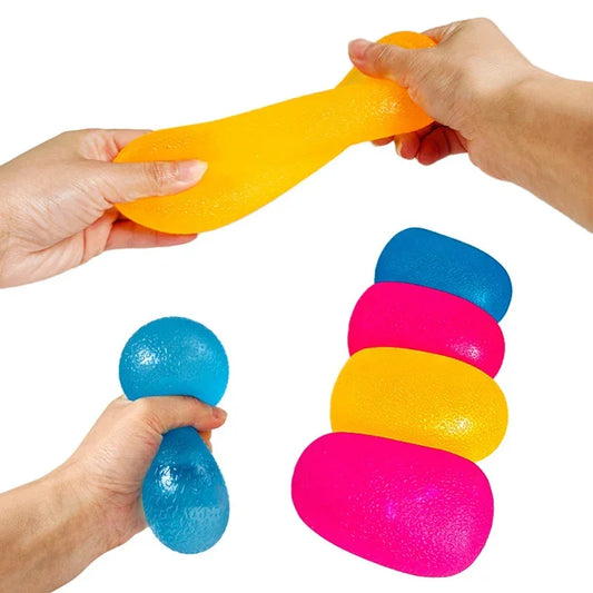 Stress ball in regenboogkleuren