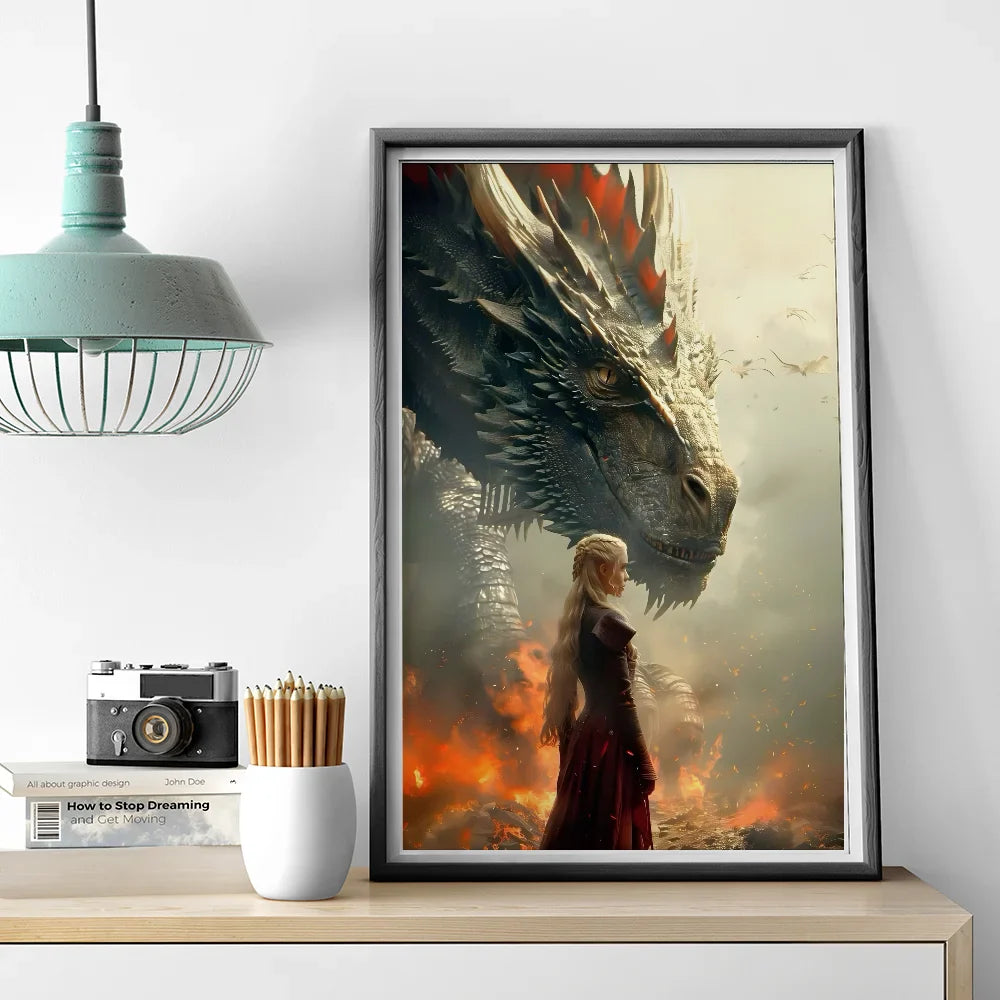 Kinderkamer poster met ruimte en planeten