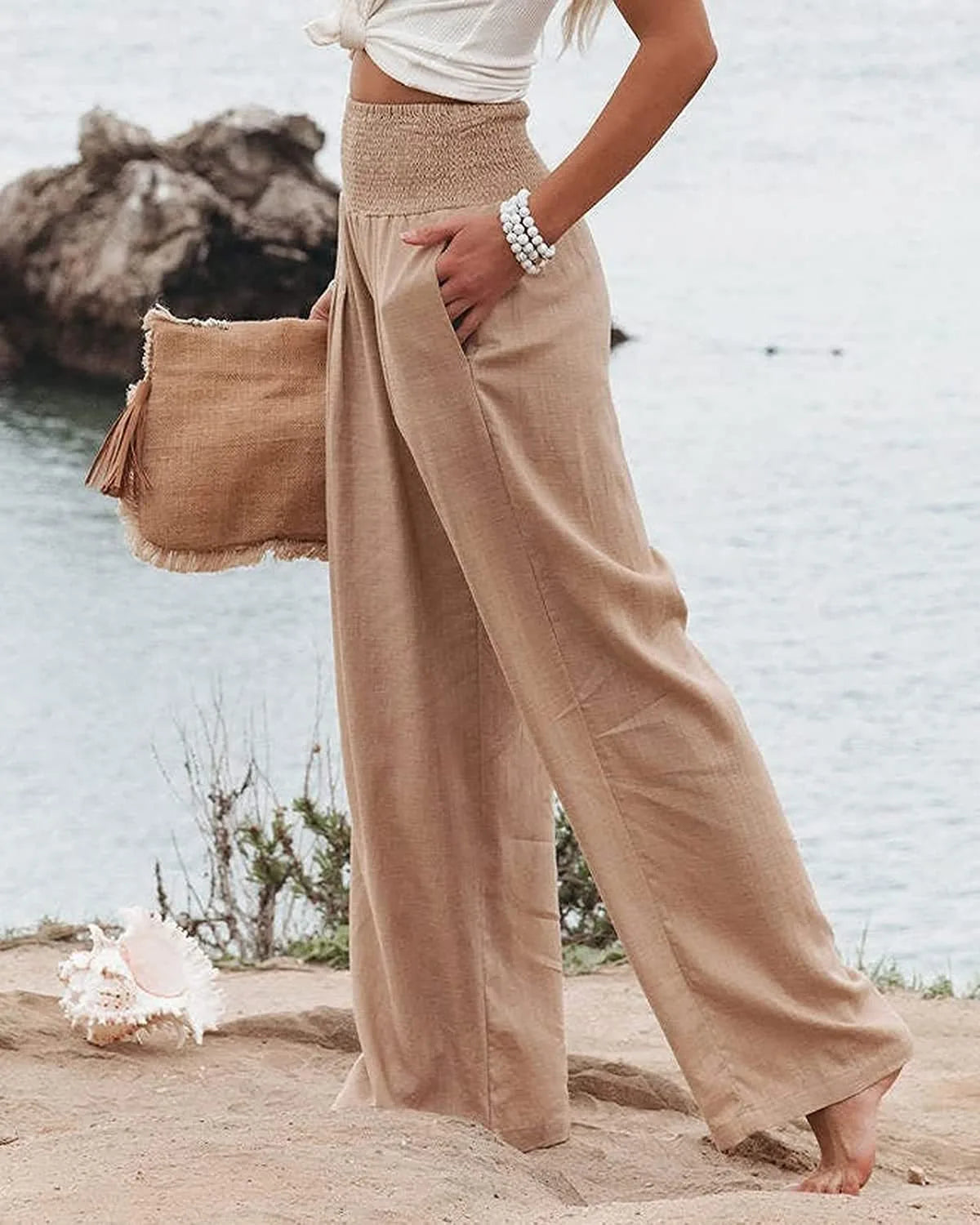 H&M linnen broeken voor dames – Betaalbare stijl