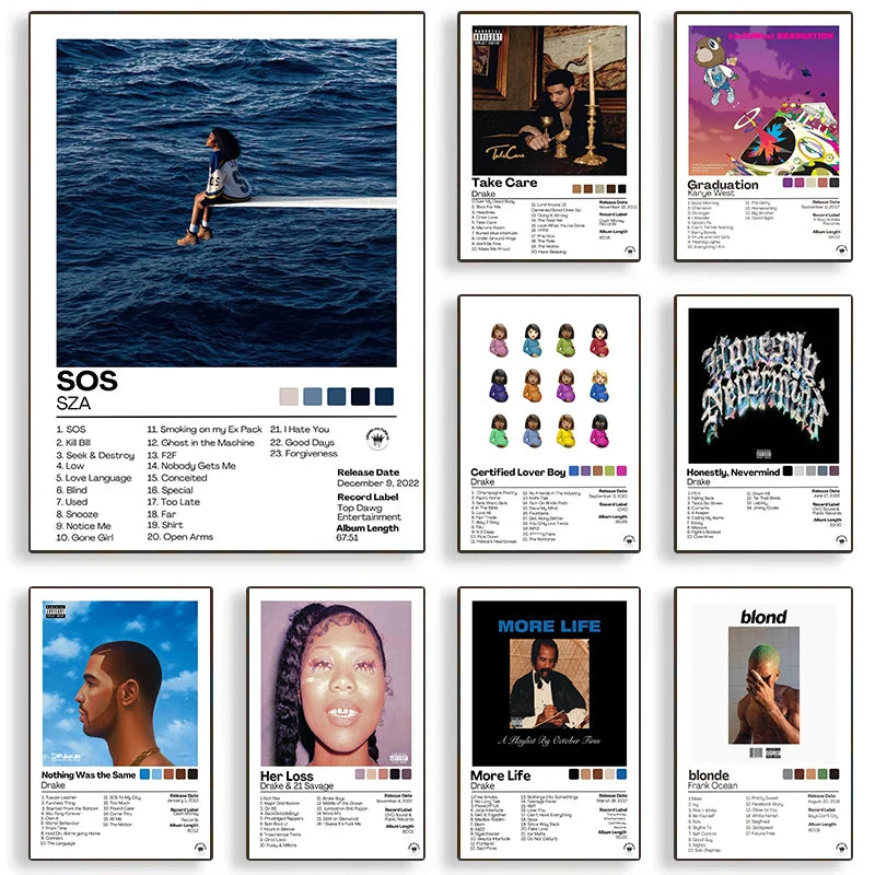 Posterstore design geïnspireerd op mode