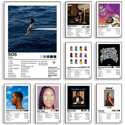 Posterstore design geïnspireerd op mode
