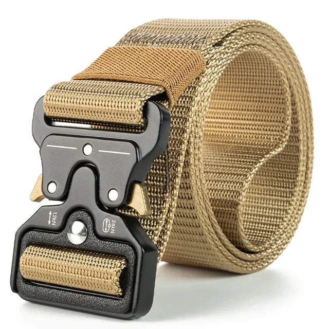 Riem heren met subtiele stiksels en textuur