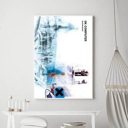 Zwart-wit portretposter