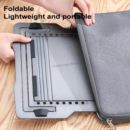 Opvouwbare laptop standaard voor studenten