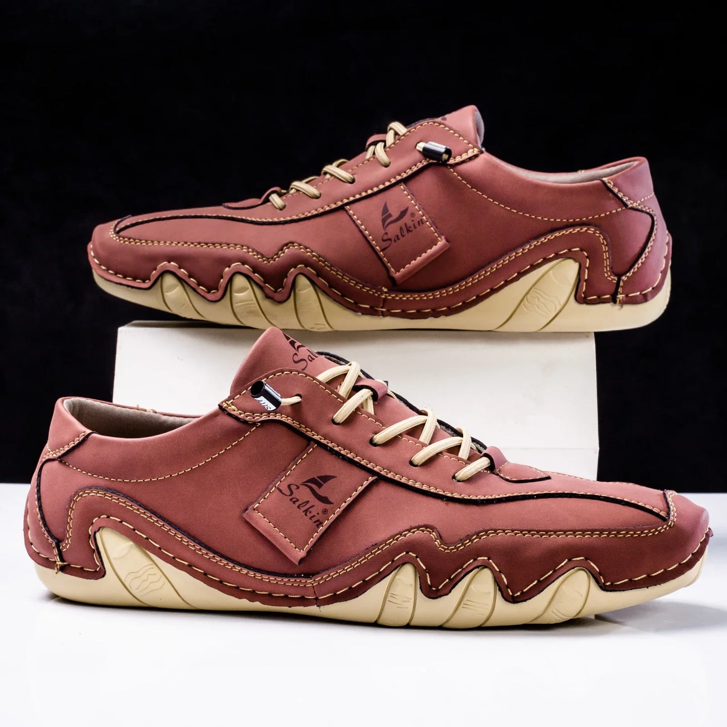 Ademend bovenwerk bij zomerse heren sneakers