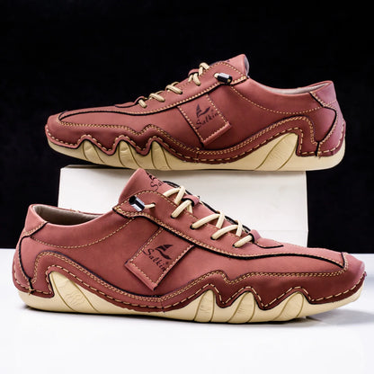 Ademend bovenwerk bij zomerse heren sneakers