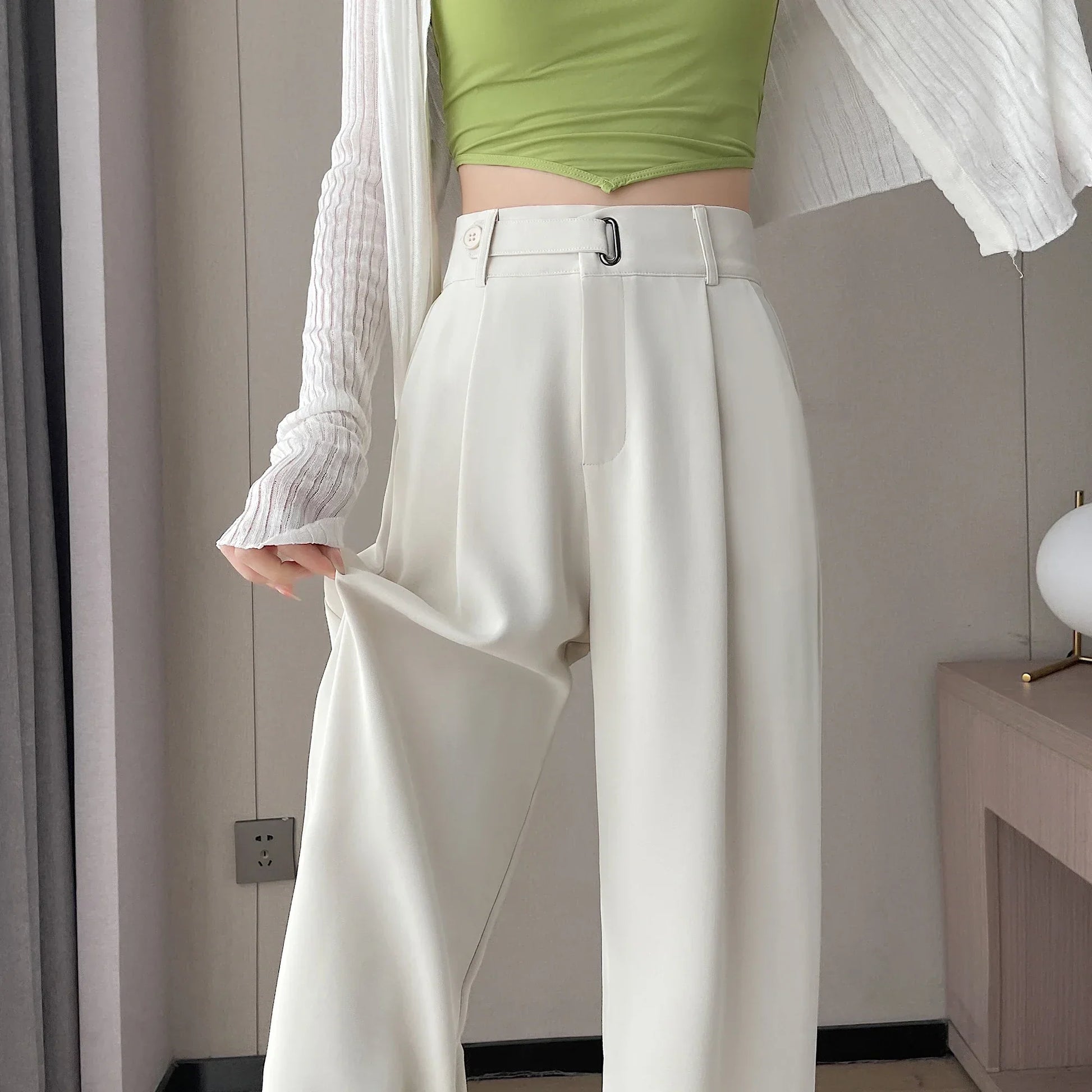 Zara linnen broek met oversized pasvorm – Comfort boven alles