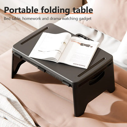 Stevige schoottafel met aluminium poten