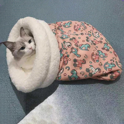 Kattenmand Action met zachte stof – Perfect voor dutjes
