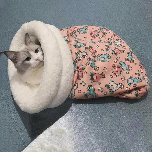 Kattenmand Action met zachte stof – Perfect voor dutjes