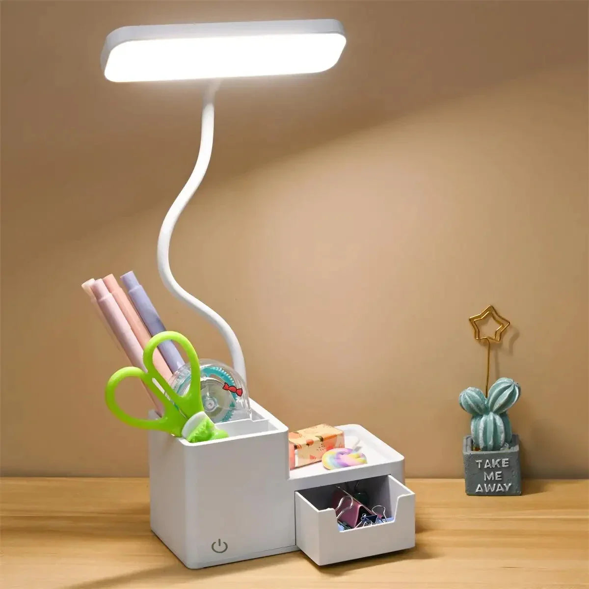 Lamp nachtkastje met touchbediening – Gemakkelijk aan/uit