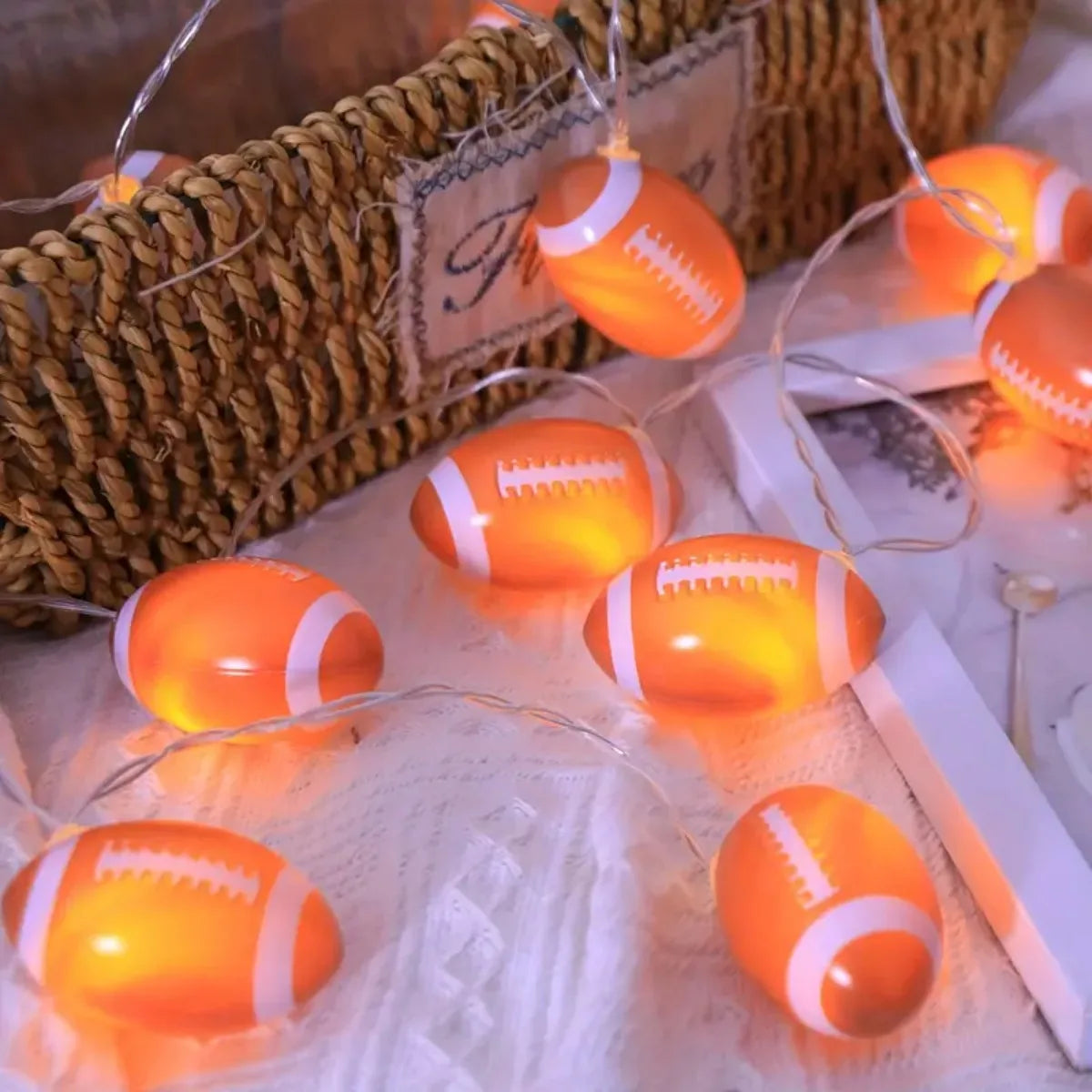 Licht slinger met acryl figuren – Opvallend design