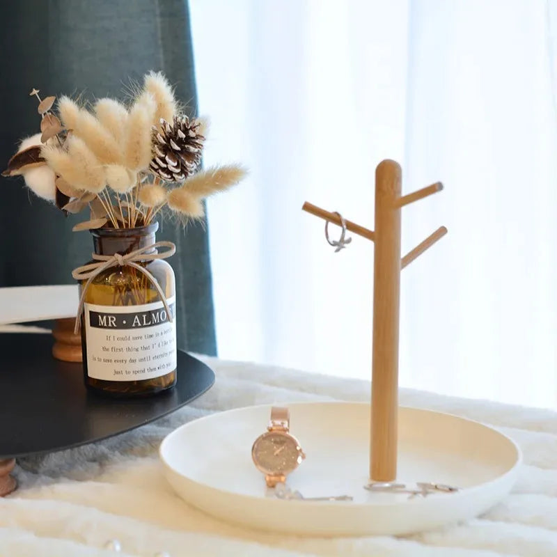 Sieradenrek met marmeren voet – Elegant en stevig