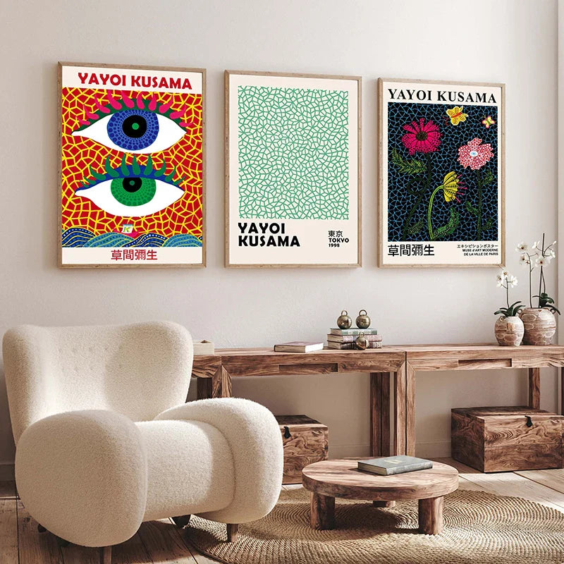 Stadsposter met skyline design
