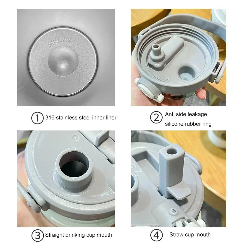 Thermosfles met matte coating – Modern en krasbestendig