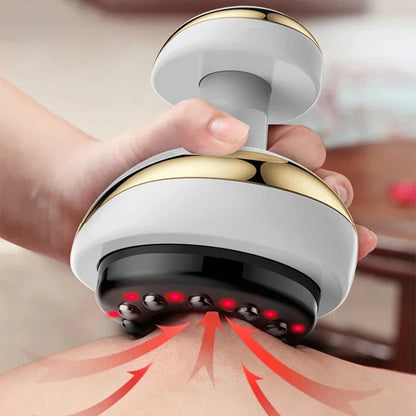 Massage gun van Aldi met standaard – Netjes op te bergen