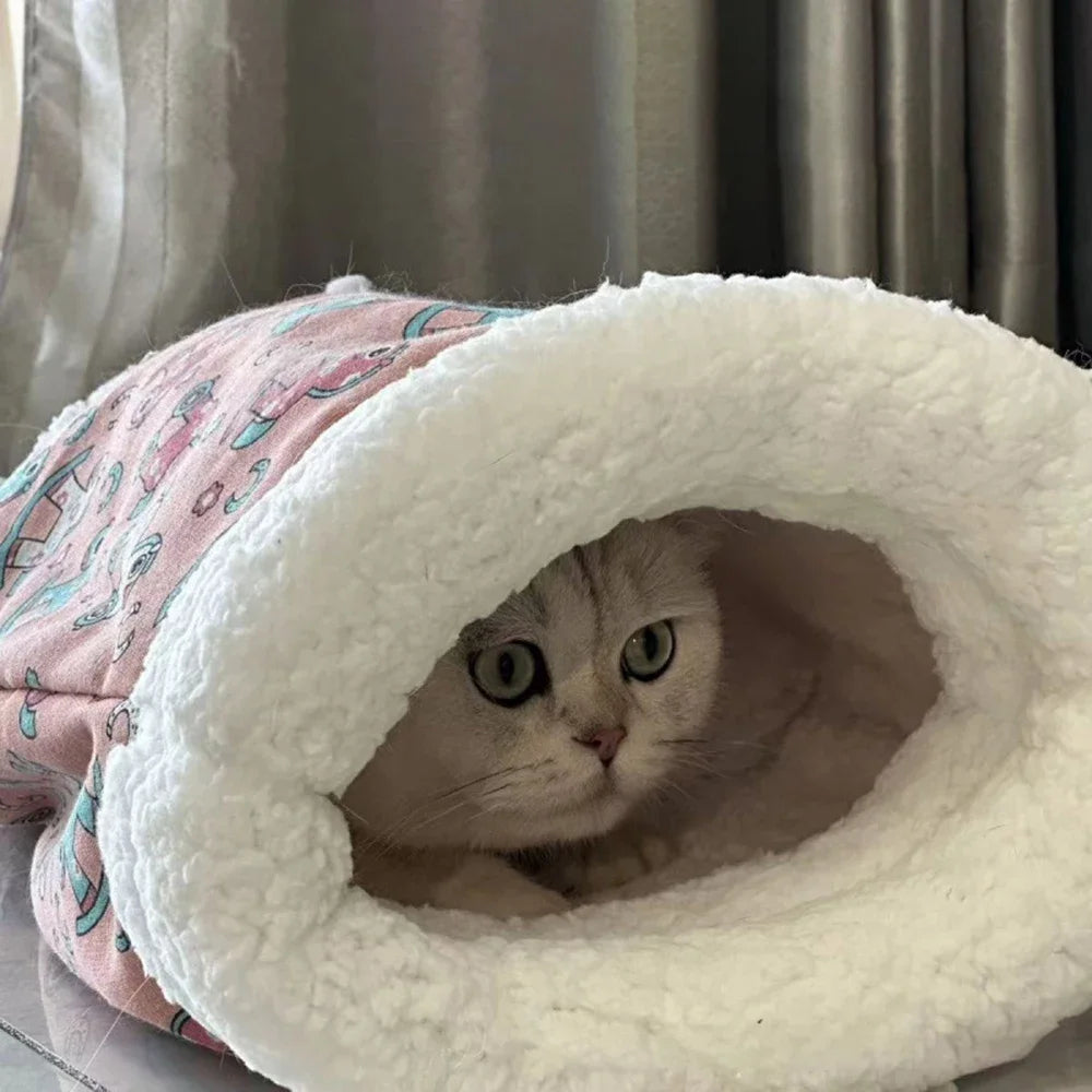 Donzige kattenmand – Heerlijk nestje voor je kat