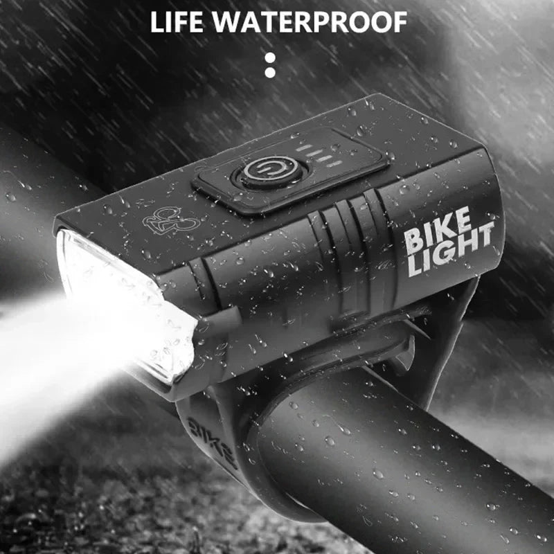LED fietslamp met groot bereik