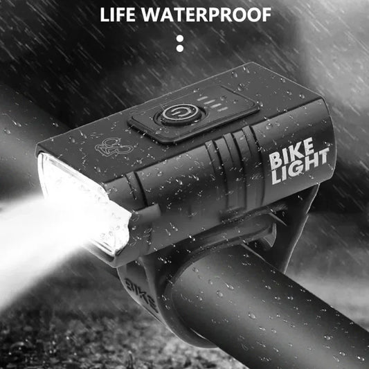 LED fietslamp met groot bereik