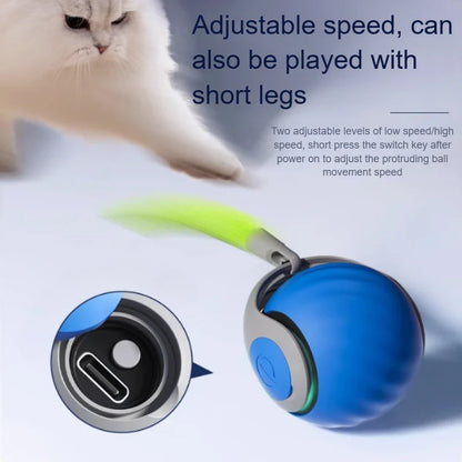 Kattenspeeltjes Action met touw en bal – Meer uitdaging