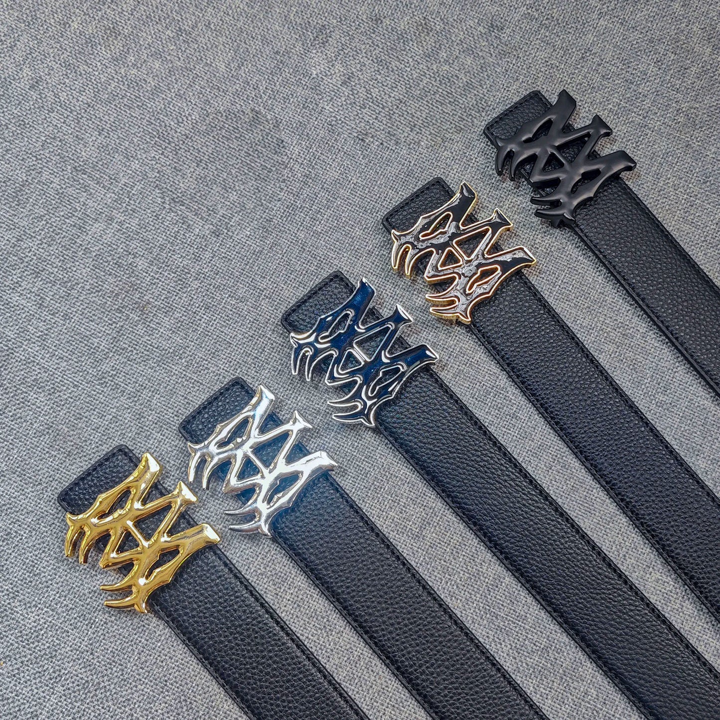 Riem heren voor jeans met robuuste gesp