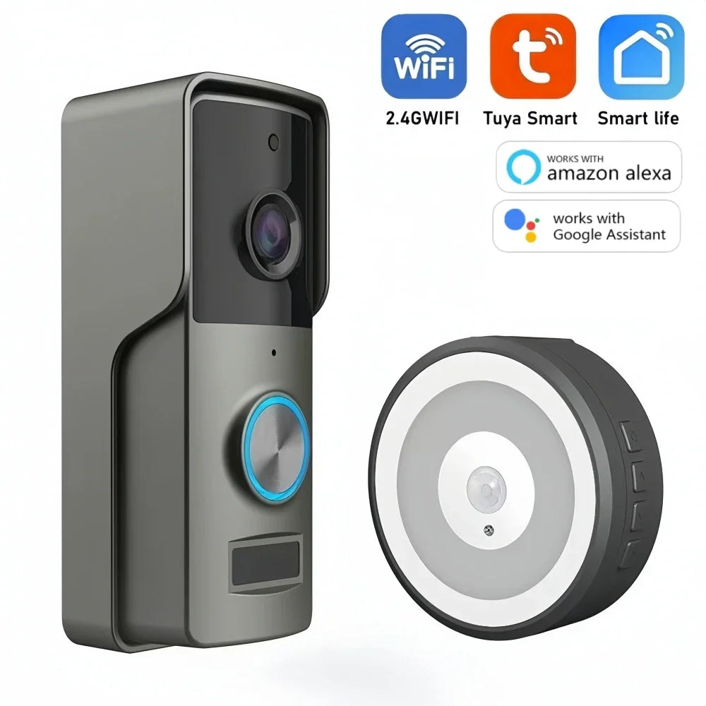 Deurbel met camera en directe push notificatie