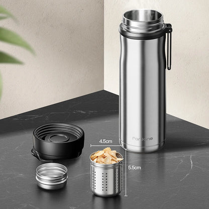 Thermosfles met drinkbeker – 2-in-1 oplossing
