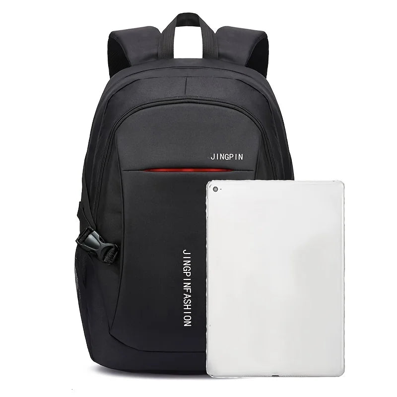 Rugzak als handbagage met gewatteerde laptophoes