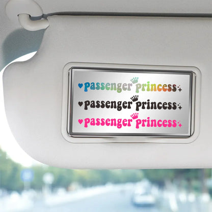 Auto stickers - Kleurrijke Passenger Princess ontwerpen voor je achterruit