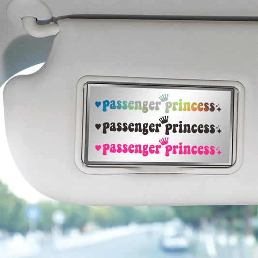 Auto stickers - Kleurrijke Passenger Princess ontwerpen voor je achterruit