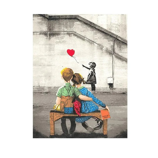 Kunstposter met moderne flair