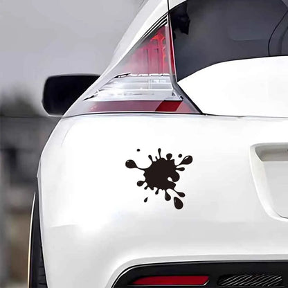 Auto stickers - Zwarte spetterdesign voor unieke uitstraling