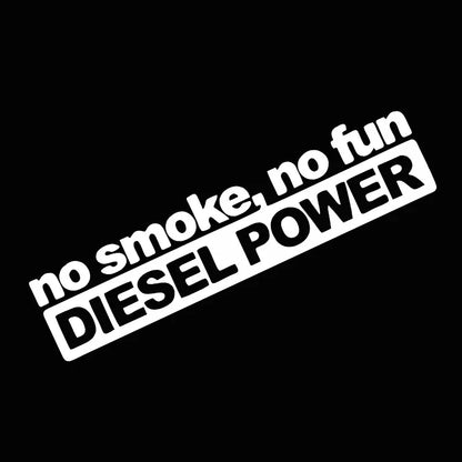 Auto stickers - Kleurrijke en Zwarte Diesel Power Designs voor Unieke Auto's