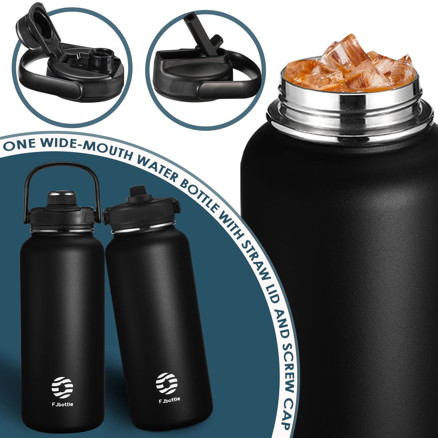 Thermosfles met bamboe afwerking – Duurzaam en mooi
