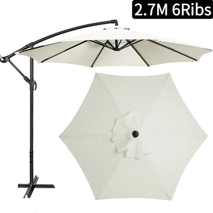 Strandparasol met verstelbare stang