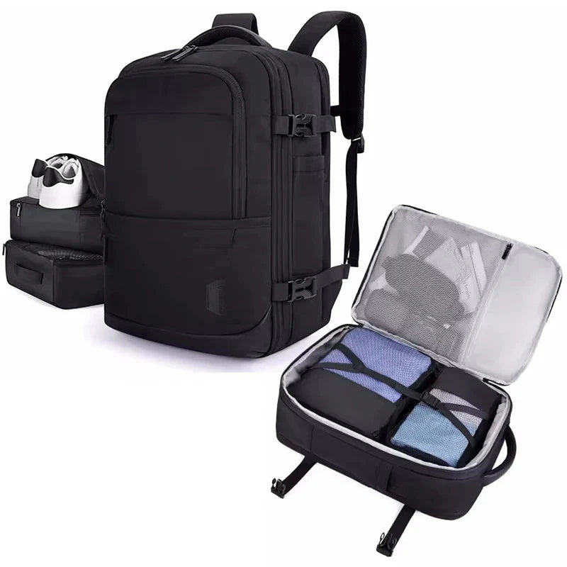 Handbagage rugzak met USB-poort – Opladen onderweg