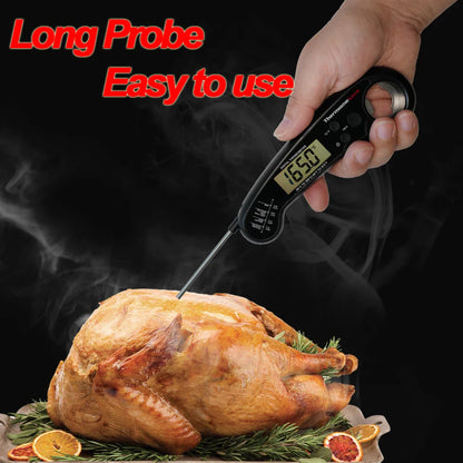 Digitale vleesthermometer met LCD-scherm