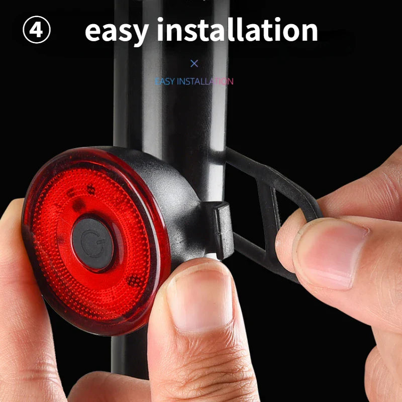 USB-oplaadbare LED fietslampjes
