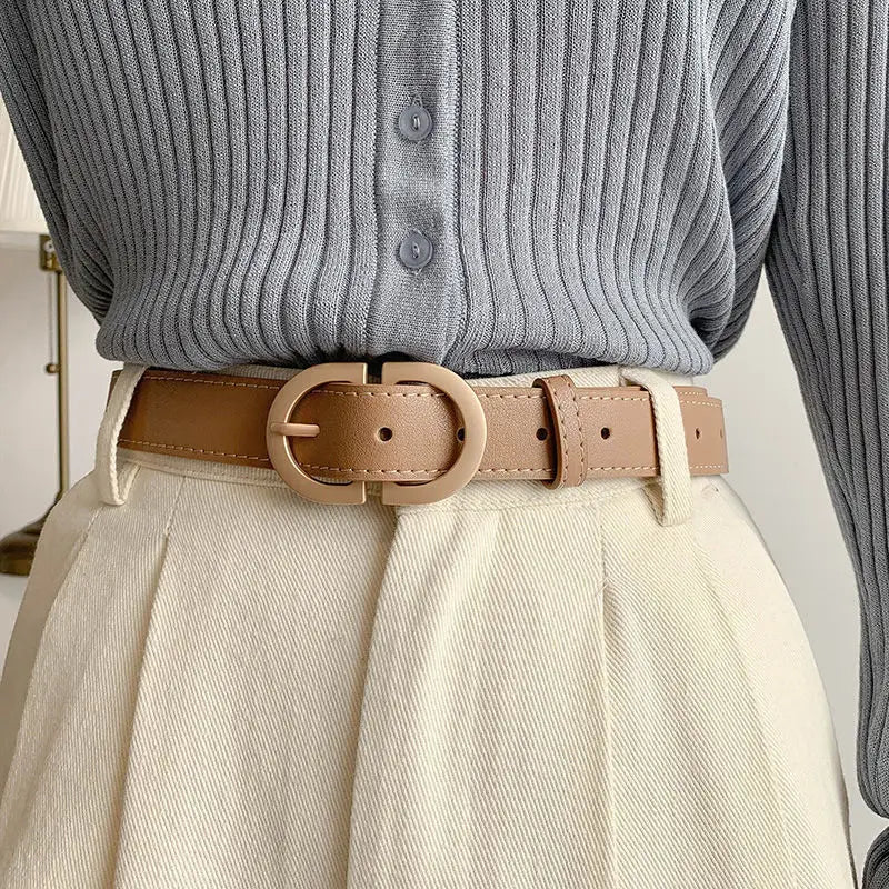 Stretch riem dames voor comfortabele fit