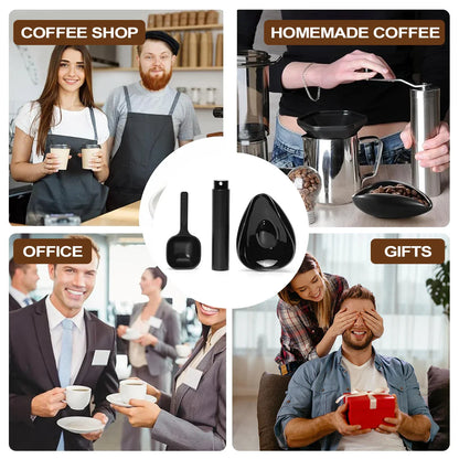 Koffiekopjes met bijpassende accessoires